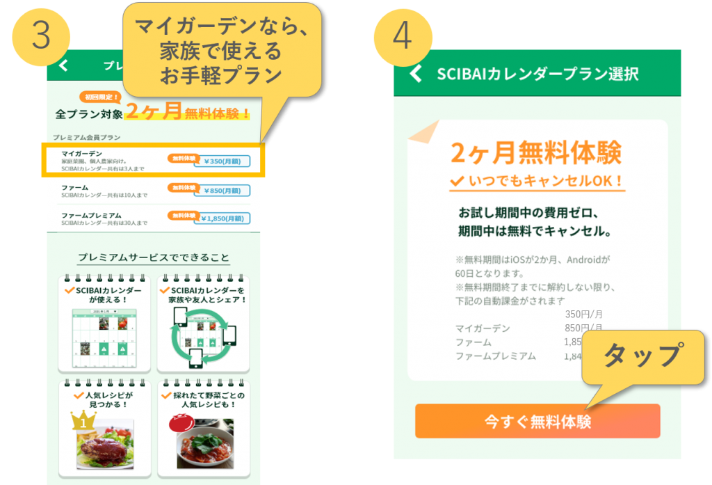 Scibaiカレンダー 株式会社ミライ菜園